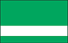 Discontinued item.  Rowmark Satin 1/16 2-Ply Bright Green/White